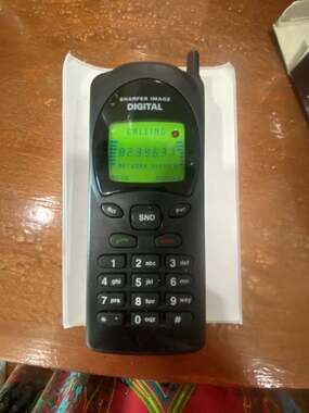 Sharper Image Cellular Phonie Toy Cell Phone